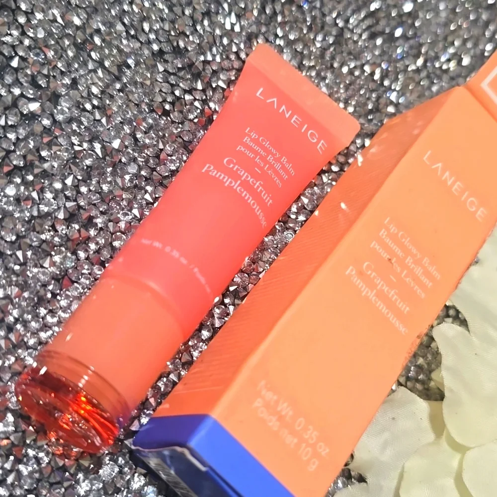 GRAPEFRUIT Laneige Glowy Lip Balm NWT